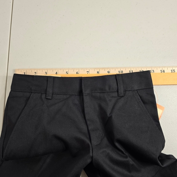 FRENCH TOAST Boys' School Uniform Pleated Relaxed Fit Khaki Pants. 8 Husky - Picture 3 of 14